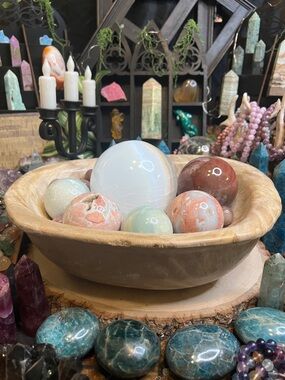 Extra Large Petrified Wood Bowl